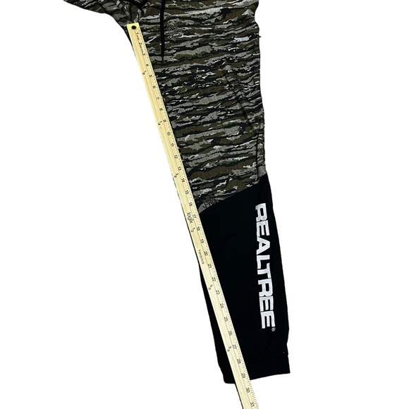 Realtree Camo Joggers Pants Size Medium LIght Weight Drawstring Colorblock 30 - Picture 7 of 11